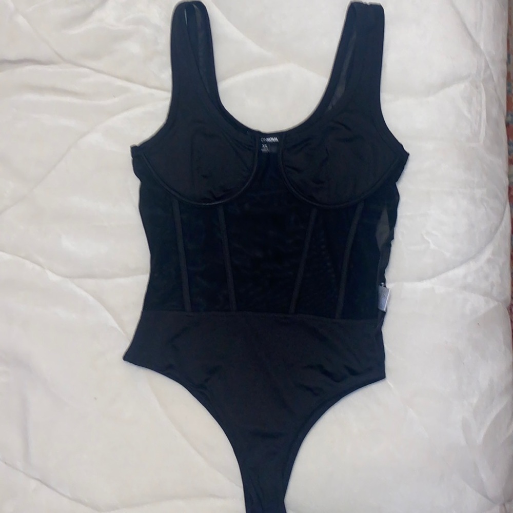 Fashion nova mesh bodysuit